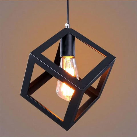 Retro triangle ceiling light for kitchens


