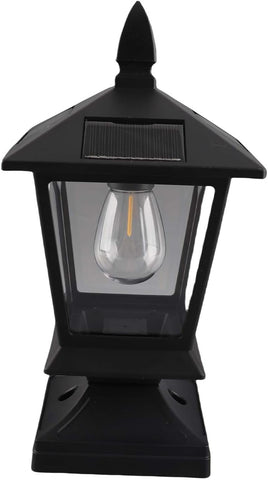 Tnfeeon , Easy Install Solar Lamp Post Light, Energy Saving, 1W, for Garden Patio Yard Decoration Solar Post Lights Outdoor, Lamp Light