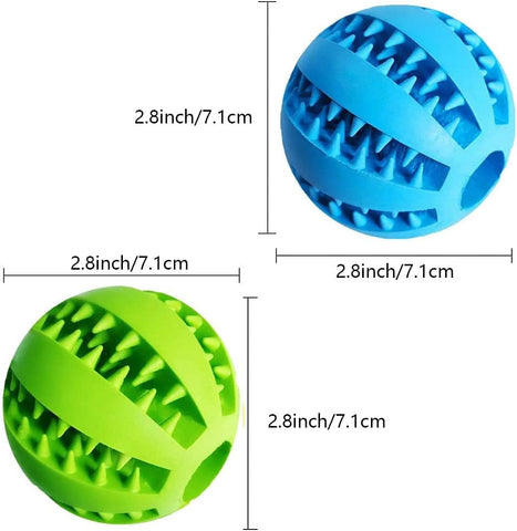 Dog Treat Toy Balls for Training and Teeth Cleaning