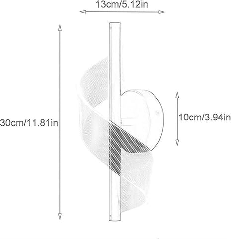 Close-up view of the durable LED light showcasing its design.

