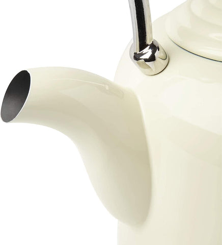 Haden Highclere 3000W Cordless Kettle – 1.5L Rapid Boil, Cream, Lightweight & Easy Pour