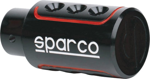 Sparco Lazio Black/Red Manual Gear Shift Knob – Universal Fit