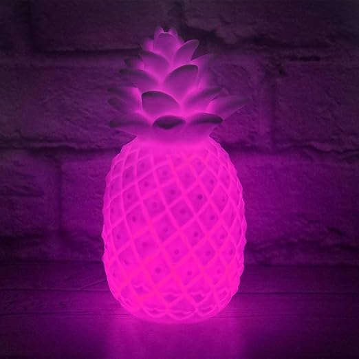 Colour Changing Pineapple Mood Light Table Lamp Lighting Bedroom Decor