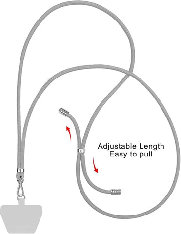 COCASES 150cm Adjustable Crossbody Phone Lanyard Strap