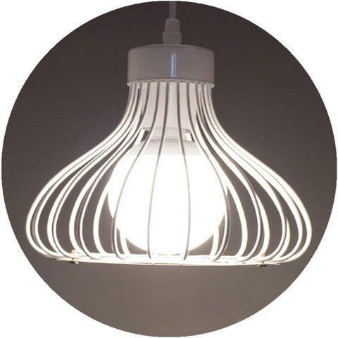 Unique cage light fixture for modern décor


