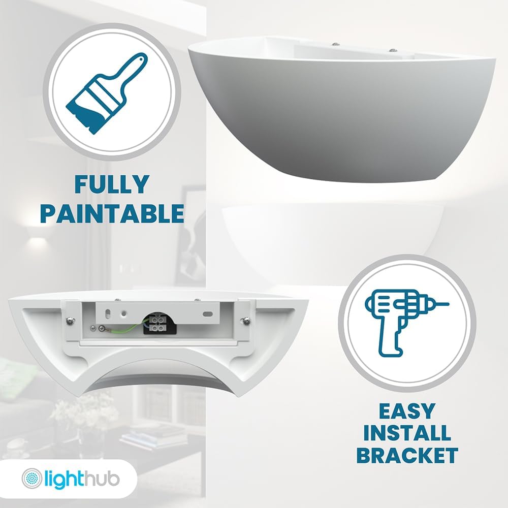 Buy Half Moon Up Down Wall Light Sconce In UK - Shop Now!
