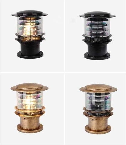 Bracket Light E27 Energy Saving Light Column Headlight Pathway Lighting Light Patio Post Headlight Waterproof Outdoor Landscape Garden Lawn Light,Bronze