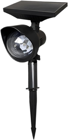 Outdoor Solar Garden Disco Ball Party Lights Portable Rotating Strobe Light Energy-Saving Pathway Landscape Lighting Solar Garden Lights Outdoor Waterproof Bulbs