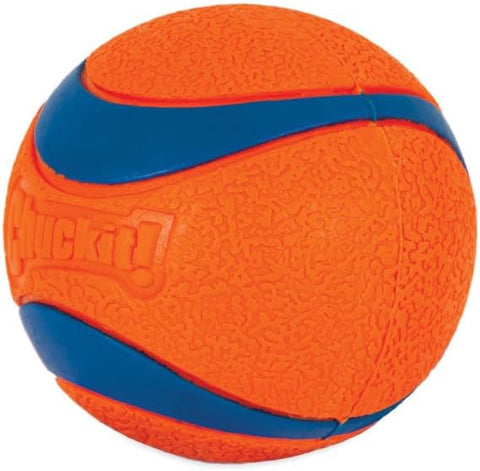 Chuckit Ultra Ball Dog Toy – Durable Rubber Fetch Balls, Large, Pack of 2