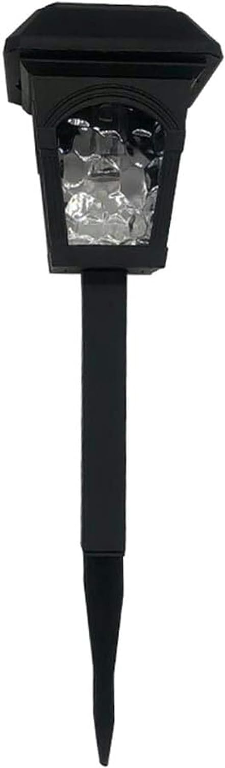 Solar Powered Stake Lights, Pathway Lighting Solar Garden Lights, Square Lights Atmosphere Lights, Waterproof Garden Ornaments Outdoor for Fence Step