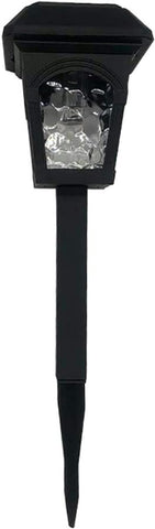 Solar Powered Stake Lights, Pathway Lighting Solar Garden Lights, Square Lights Atmosphere Lights, Waterproof Garden Ornaments Outdoor for Fence Step