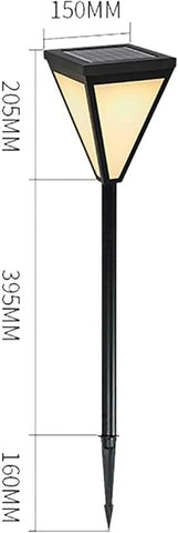 Pathway Lighting Solar Garden Lights, Solar Lights Outdoor Garden, Solar Powered Stake Lights, Path Lights for Patio Driveway Pathway Walkway Decoration