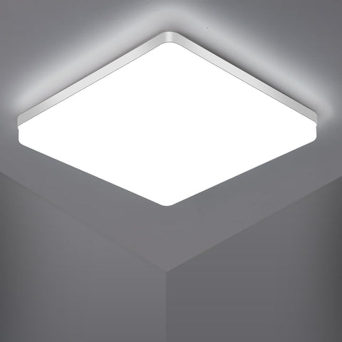 48W LED Square Ceiling Light 30x30cm White Flush Mount - Give a New Look To Your Room - Make a Dull Room Feel Fresh