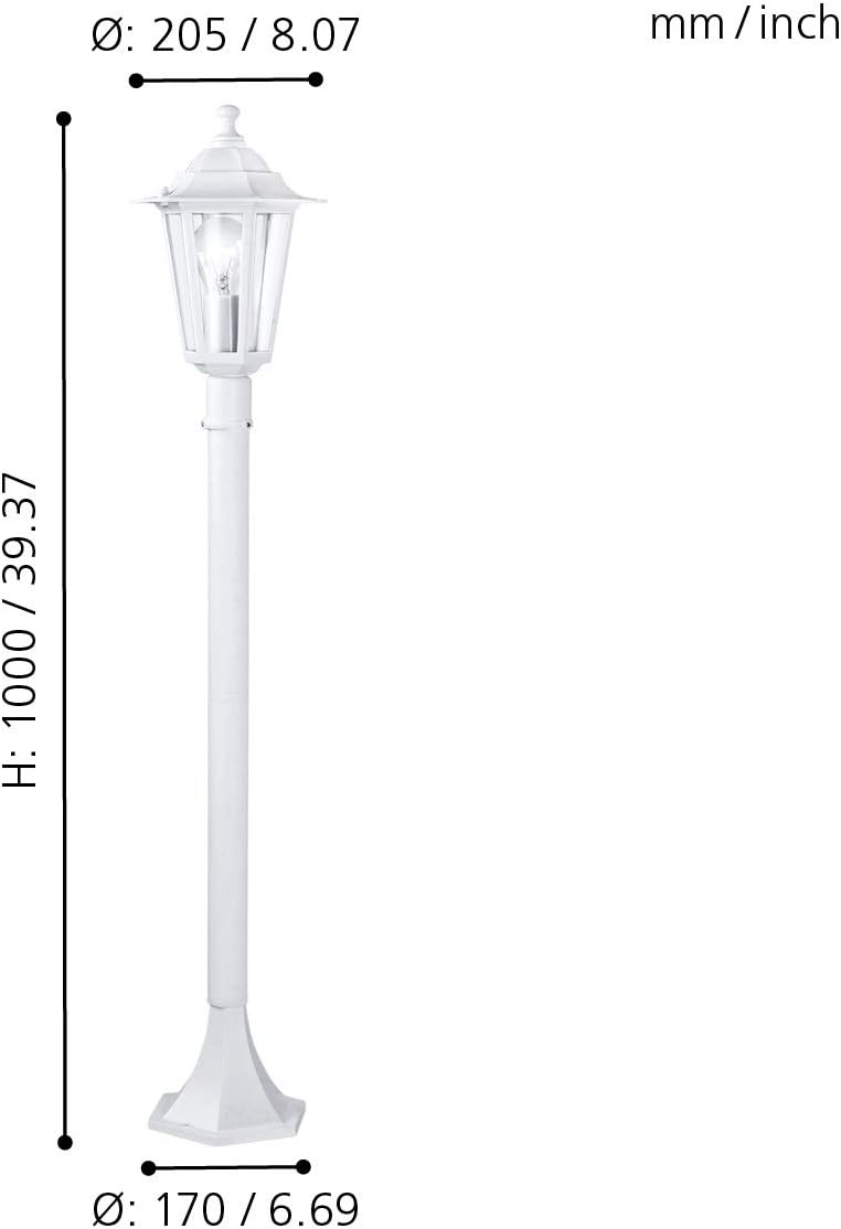 Eglo Laterna 5 Outdoor Lamppost