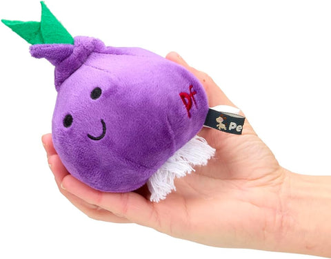 Petface Reggie Red Onion Plush Dog Toy