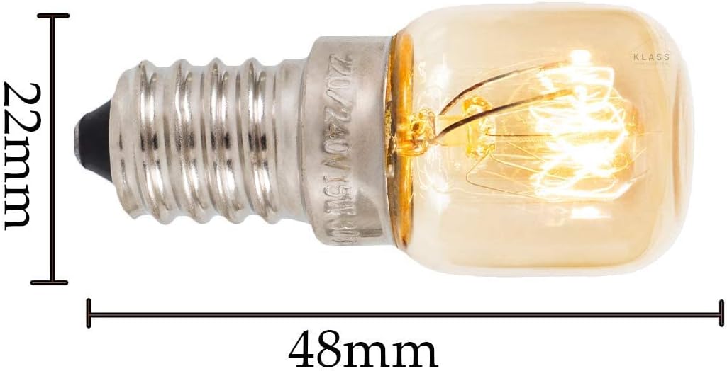 3 Pack Salt Lamp Bulb | Oven Bulb | Fridge Bulb