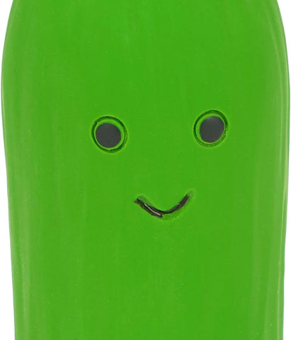 Petface Foodie Faces Cucumber Latex Dog Toy - Large