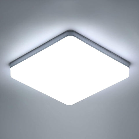 48W LED Square Ceiling Light 30x30cm White Flush Mount - Give a New Look To Your Room - Make a Dull Room Feel Fresh