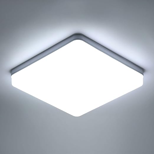 48W LED Square Ceiling Light 30x30cm Cool White Flush Mount - Give a New Look To Your Room