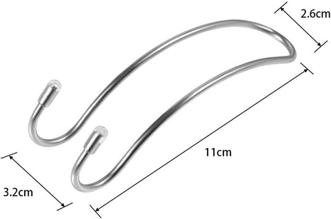 URAQT Auto Hooks, 6 Pack – Stainless Steel Car Storage Hangers