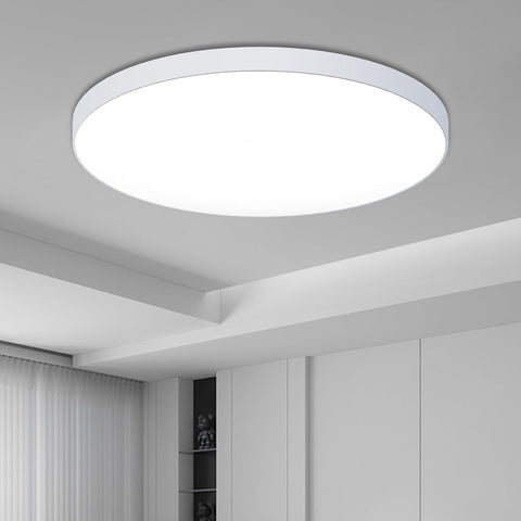 48W Round LED Ceiling Light – Flush Mount Modern Ceiling Lamp for Bedrooms, Living Rooms, Kitchens & Hallways - A warmer way to light the rooms you actually relax in