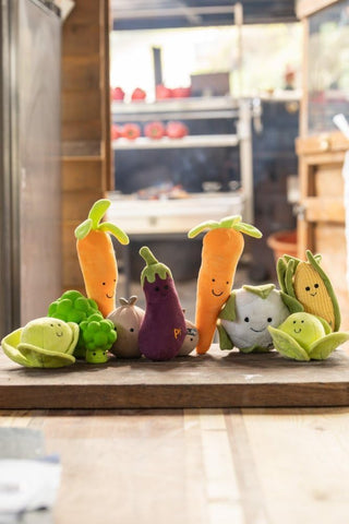 Petface Fluffy Carrot Dog Toy