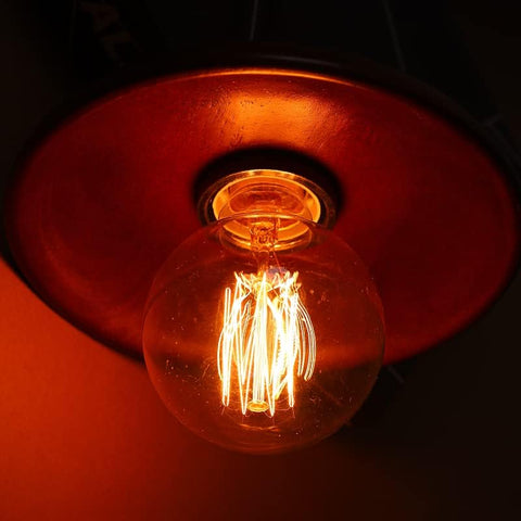 Vintage Edison Globe Bulbs 40W E27 Warm Light – 4 Pack