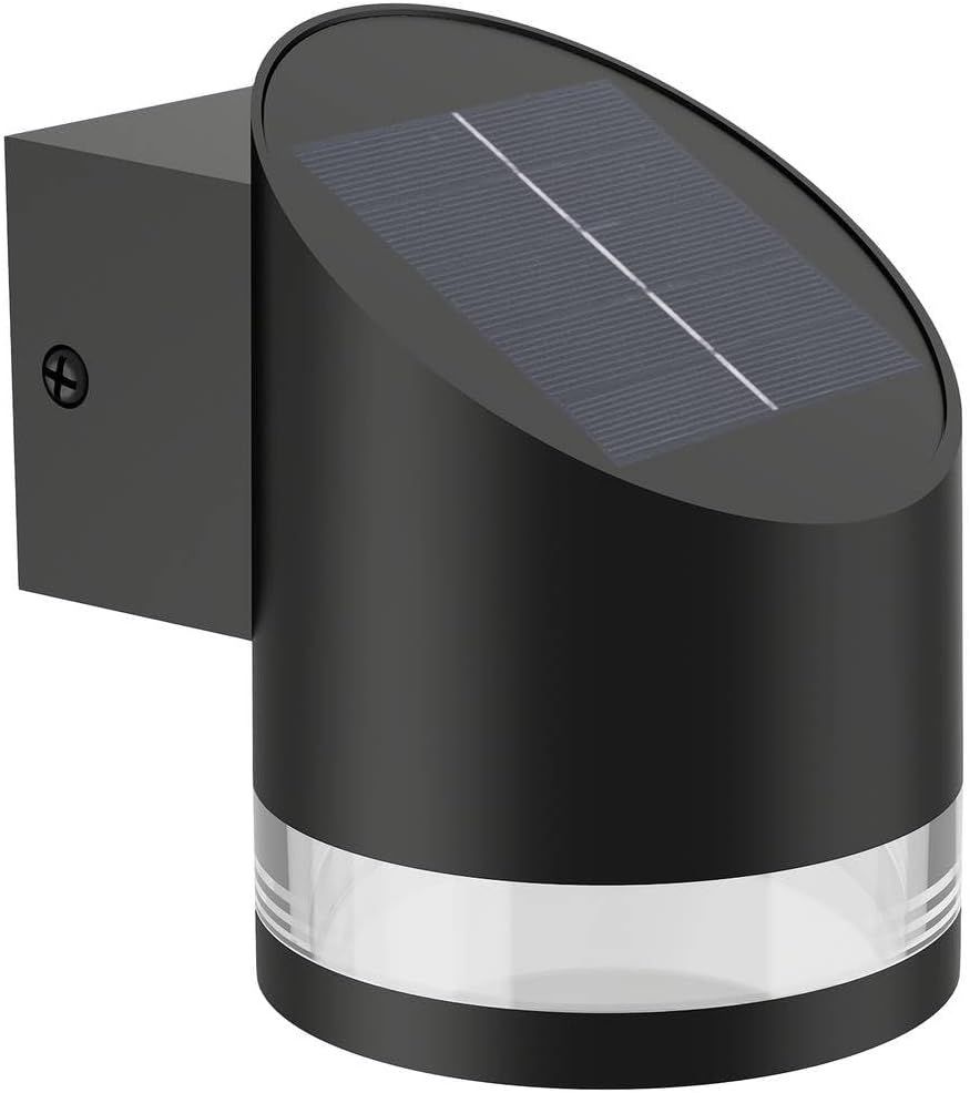 Philips Lighting Fyve Oudoor Solar Path Light, 1.5W, 2700K, Black, IP44 Weatherproof