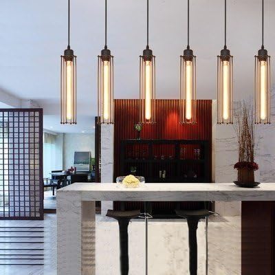 Edison Vintage Tube Lamp E27 4 W T30-225 Test Tube Flute Light Bulb, 400 lm, AC 220-240 V, E27 T30 LED Filament Light Bulb, Warm White (2700 K), Not Dimmable [Energy Class B]