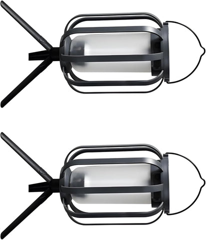 2 Pack LED Solar Light with Flickering Flame Effect and Waterproof Design for Garden Pathway Lighting Solar