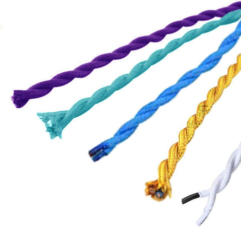 1.8m Black Braided Fabric Lighting Cable with Dimmer – DIY Table Lamps