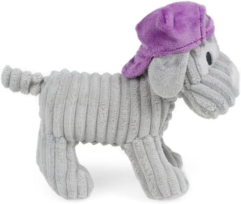 Puppy Plush Toy Funky Freddi Grey Soft Dog Toy