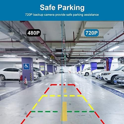 Dash Cam Front & Rear 1080P Dual Camera Car DVR with Night Vision