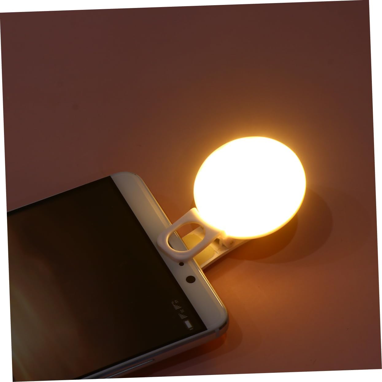 LED Pink Selfie Ring Light Universal Clip In UK - Shop Now!