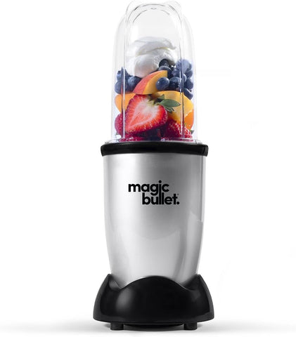 Magic Bullet 10-Piece Blender & Food Processor – 200W Compact All-in-One – Blend, Chop, Grind, Mix & Whip with Pulse Control
