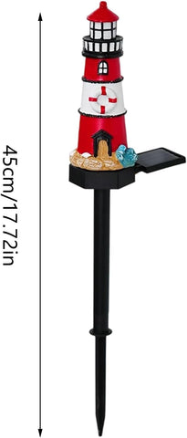 Outdoor Solar Lights Watchtower All-Weather Lamp