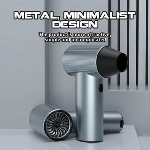 Handheld Mini Turbo Violent Fan Brushless Motor 90000 RPM X7 Violent Blower Fan 45m/S Industrial Duct Fan