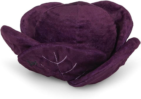 Plush Red Cabbage Dog Toy with Squeaker