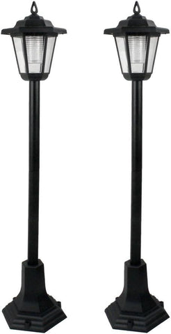 Konstsmide Outdoor Light Firenze Triple Column Outdoor Light/ 2.2m High/ 3 x 100 W E27 Max Lamp Post/Clear Glass/Aluminium/ IP43/ Outside Light Green