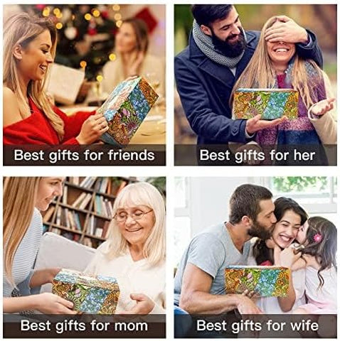 Scented Candles Gift Set for Women, 12pcs Natural Soy Wax Aromatherapy Travel Tin Candles, Long-Lasting Portable Candle Set