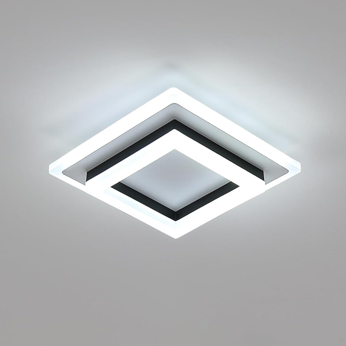 Low energy LED square ceiling light UK


