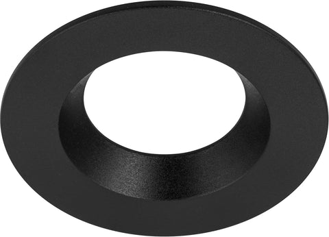 Recessed Bezel for Downlights, Slim Profile, Ftype MK2, Ftype Essence, Ftype Ultra, LED Downlight Accessories, Matt Black, 76Mm Cut-Out, FTBZRBK