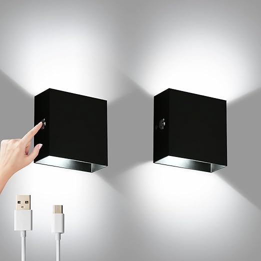 12W LED Up Down Indoor Square Wall Sconce in UK - Shop Now!