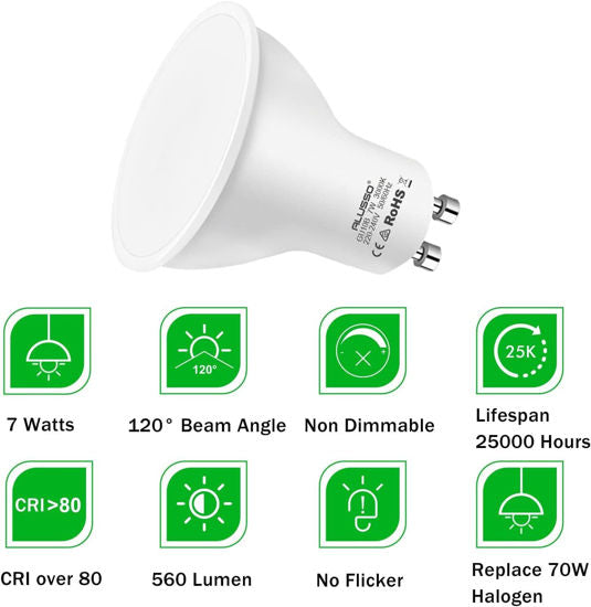 Cool white LED bulb for UK lighting

