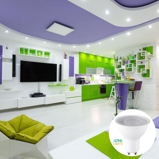 6000K LED GU10 light bulb for office

