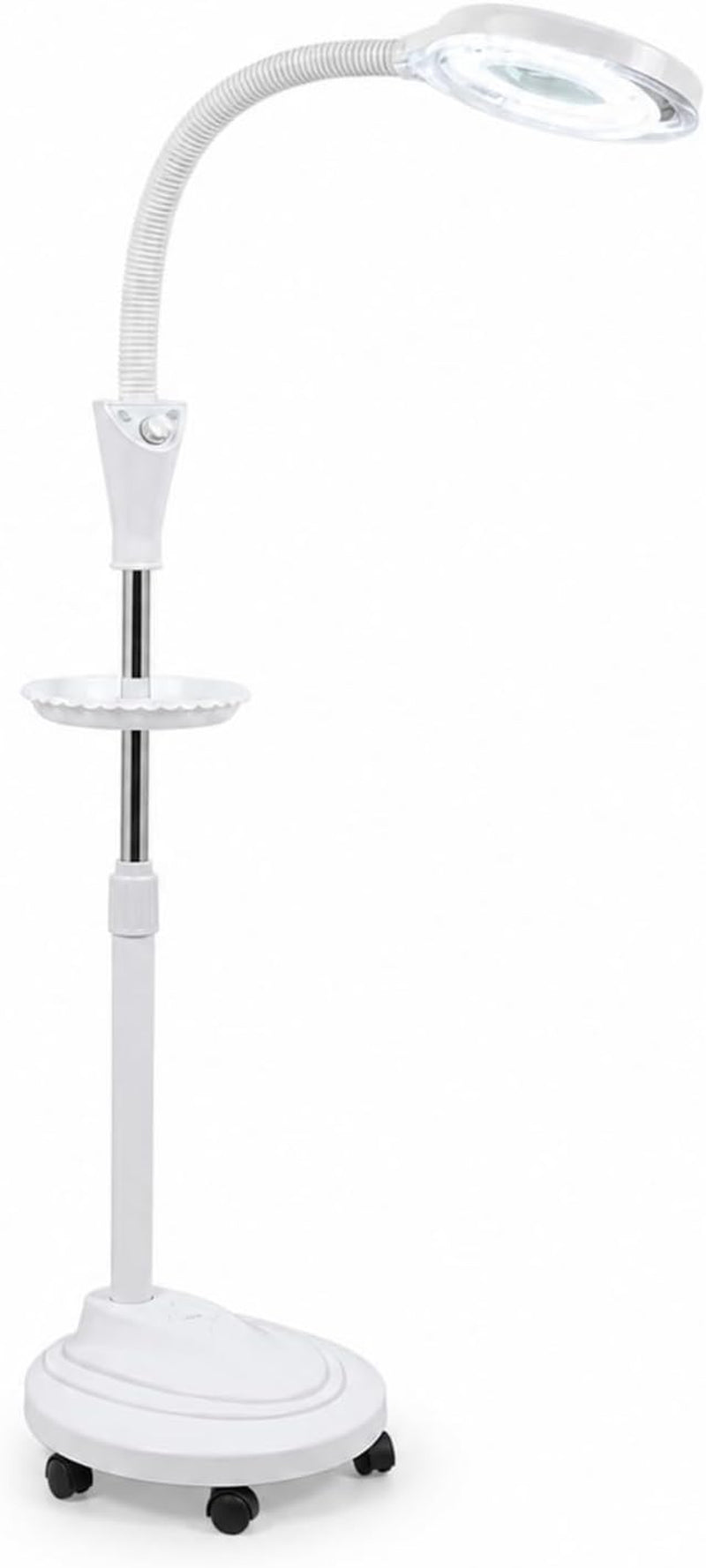 Salon Lamp with Tray LED Lash Light with Stand Dimmable Lash Light for Permanent Makeup Artists