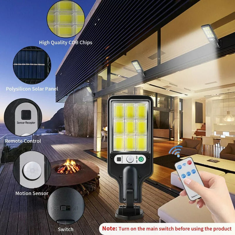 LED PIR Motion Sensor Solar Garden Light in UK – Upgrade Today!
