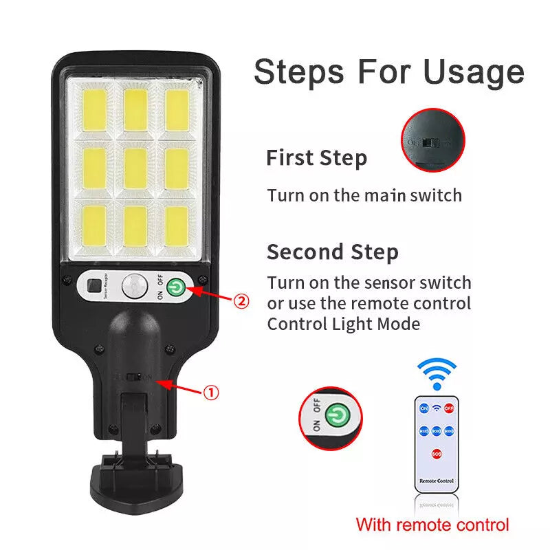 LED PIR Motion Sensor Solar Garden Light in UK – Upgrade Today!