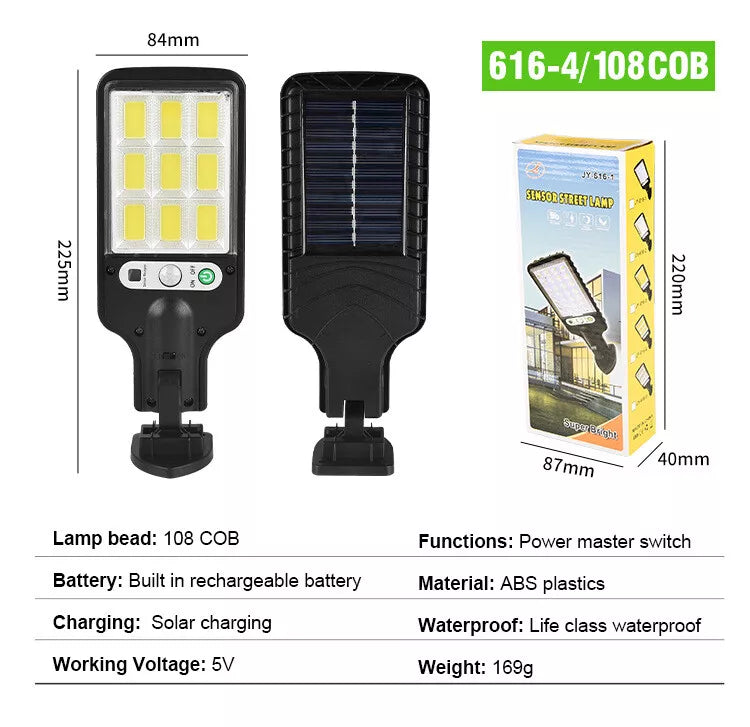 LED PIR Motion Sensor Solar Garden Light in UK – Upgrade Today!