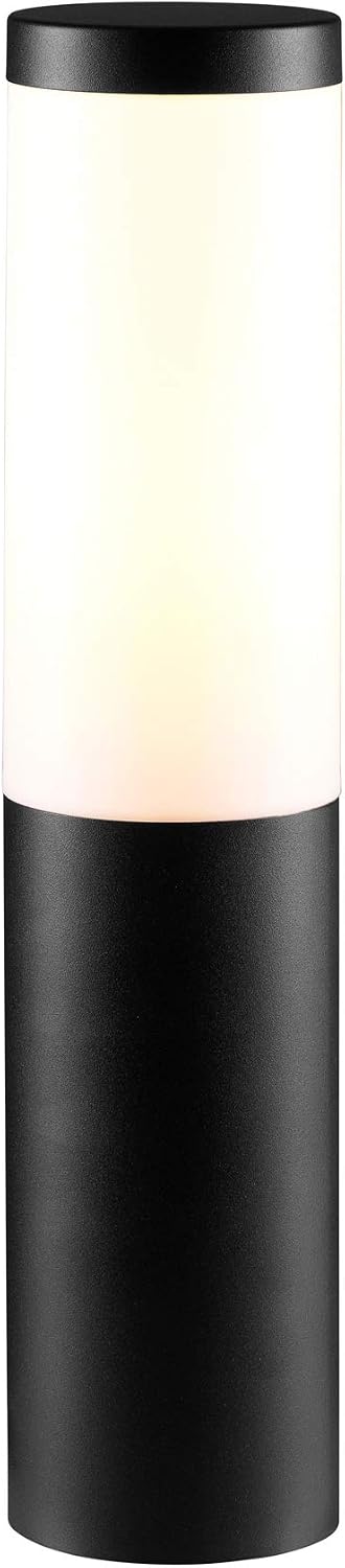 ellumiere Garden Bollard Light - Electric Garden Lights - Plug n Play System (Black)